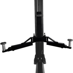 Двухстоечный автомобильный подъёмник 4000 кг с механической фиксацией лап и лапами 2 + 2 ступени, BD-4000M