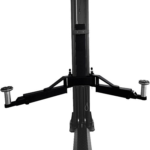 Dviejų kolonų keltuvas 4000kg su mechaniniu letenų fiksavimu ir 2 + 2 pakopų letenomis, BD-4000M