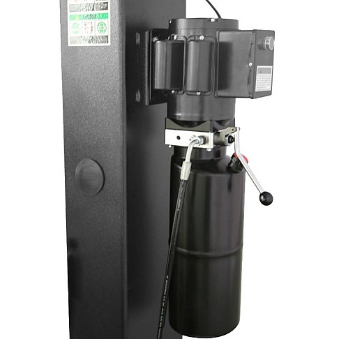 Dviejų kolonų keltuvas 4000kg su mechaniniu letenų fiksavimu ir 2 + 2 pakopų letenomis, BD-4000M