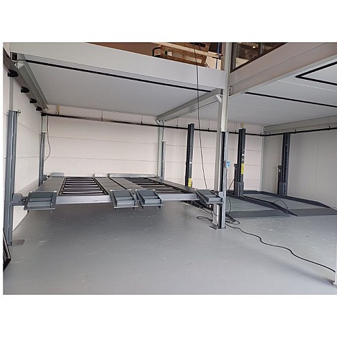 Четырёхстоечный парковочный подъёмник на 4 автомобиля