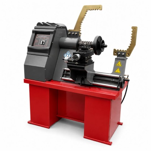 Rim straightening and turning machine with one cylinder, MX-95