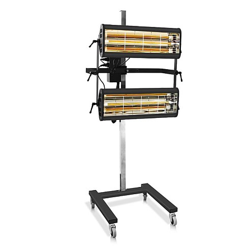 Infraraudonųjų spindulių džiovintuvas, 2 lempos