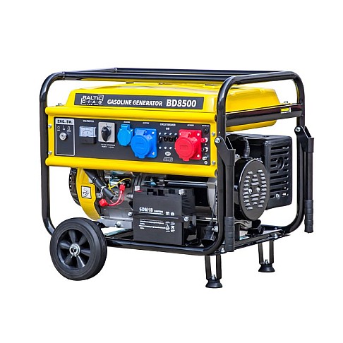 Бензиновый генератор BD8500, 8 кВт, 230 В / 400 В