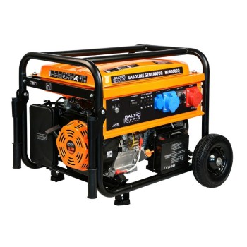 Benzininis generatorius BD8500, 8 kW, 230 V / 400 V