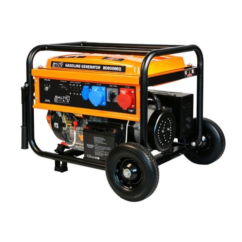 Benzininis generatorius BD8500, 8 kW, 230 V / 400 V