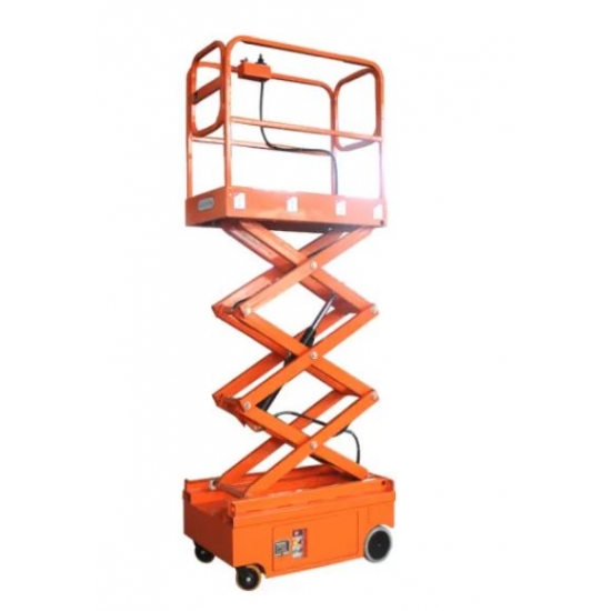 High and electric self-propelled scissor lift