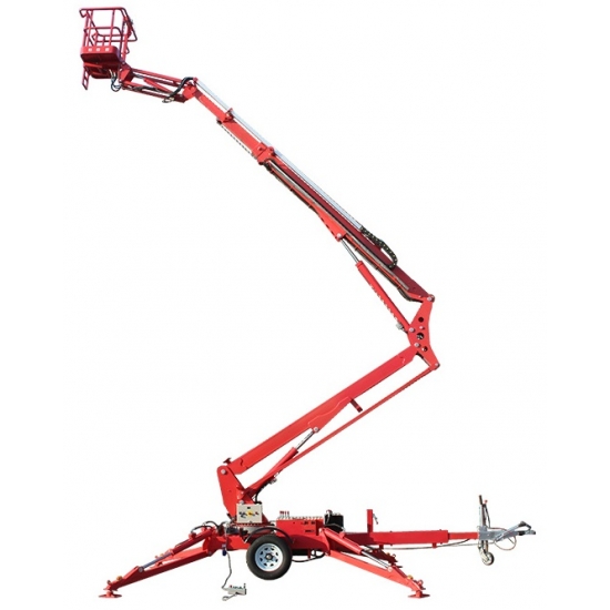 Trailed boom lift 15.8 meters