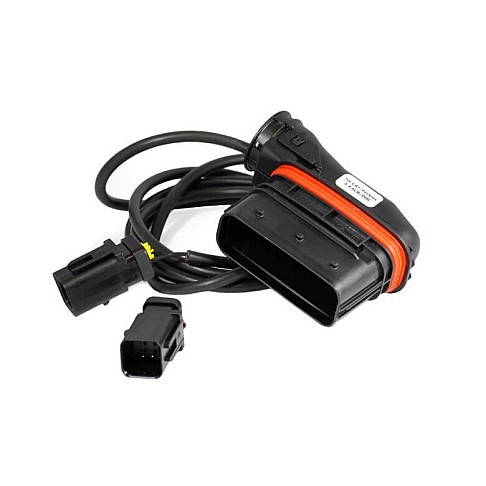 SCR / DPF emulator Caterpillar C4.4 Acert Twin turbo T4F with connector