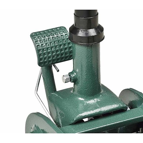 Удлиненный тележечный домкрат с колесами, 10Т-HC