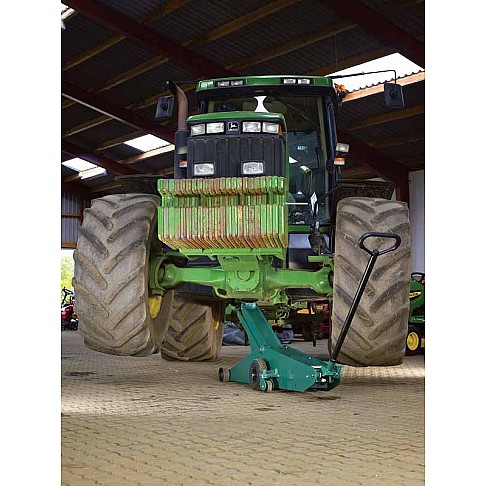 Удлиненный тележечный домкрат с колесами, 6Т-HC