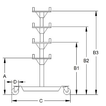Трансмиссионный домкрат TJ-T2000