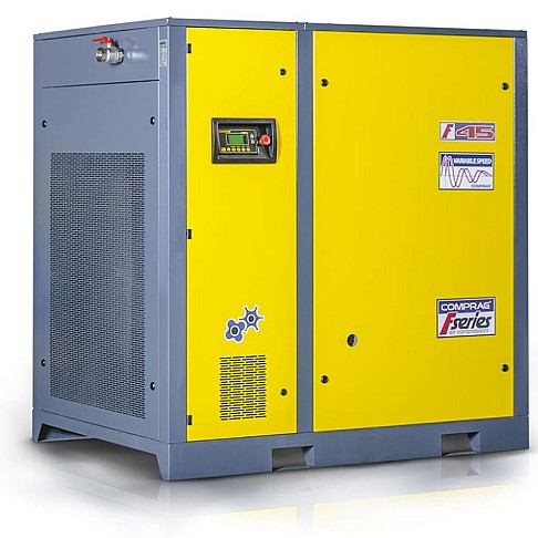 Screw air compressor with frequency control 45 kW Comprag