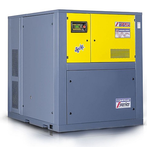 Screw air compressor with frequency control 90 kW Comprag