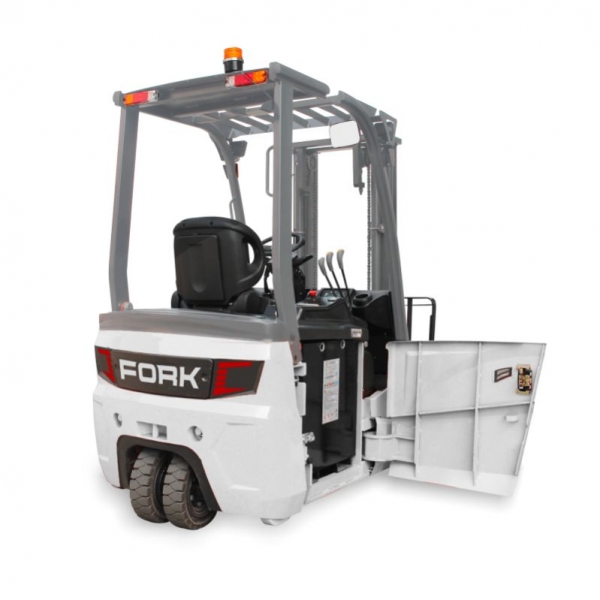 Trijų ratų elektrinis krautuvas 1600 kg MK3-16e FORK