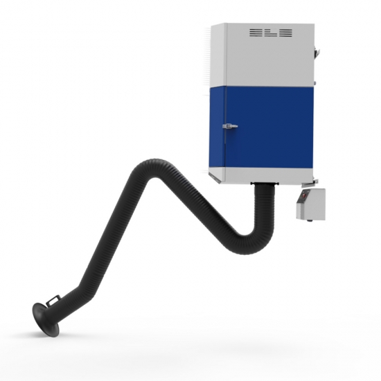 Stationary fume extraction unit with activated carbon filter SMK/910 FRESHWELD