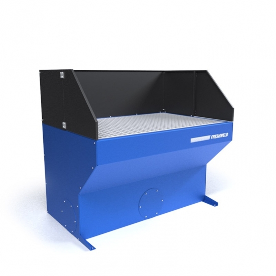 Grinding and welding table with downdraft extraction function KTM downdraft FRESHWELD