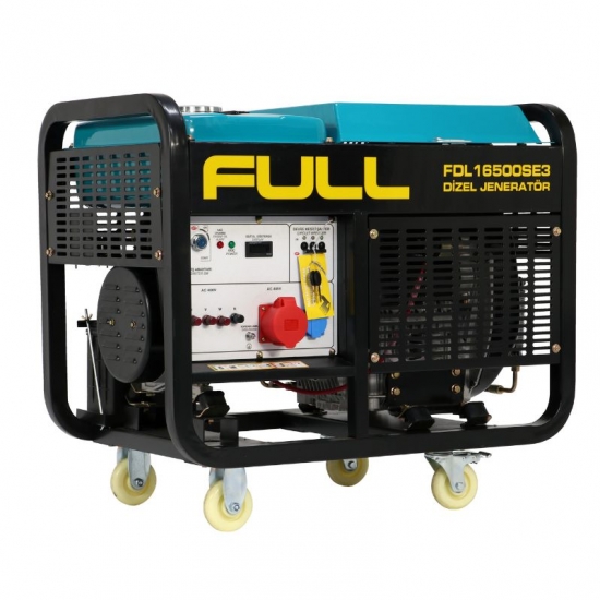Mobilus dyzelinis generatorius FULL FDL16500SE3 13 kW