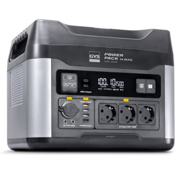 External power battery GYS power pack 14.15 12V/230V