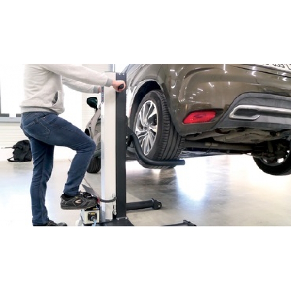Hydropneumatic single-column vehicle lift Spot Lift Easy