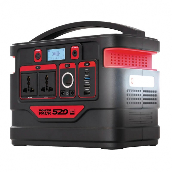 External power battery 24V GYS Power Pack 520 for various electronic devices