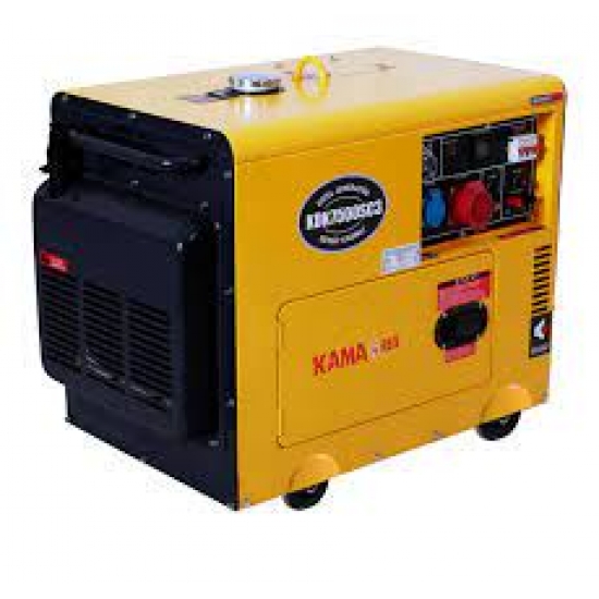 Mobilus dyzelinis generatorius KAMA KDK7500SC3 6.9 kVA