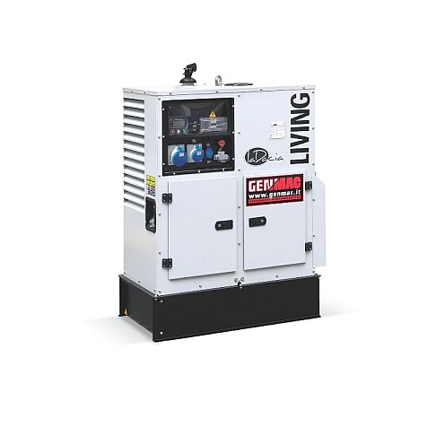 Дизельный генератор 9,4 кВт, EURO 5, LIVING G11000KS-M5 Genmac