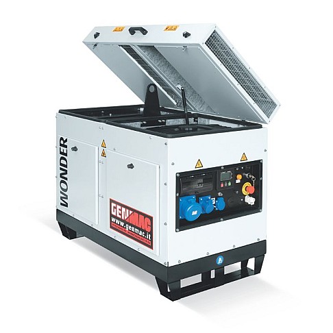 Дизельный генератор 8.8 кВт Wonder RG9000KS Genmac
