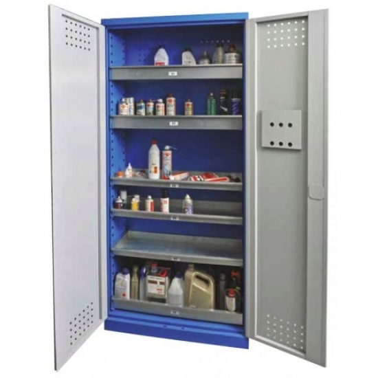 Work cabinet for chemical liquids 380