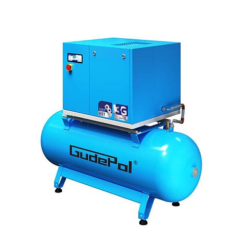 Screw air compressor 270 l, 750 l/min, 10 bar GudePol
