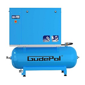 Sraigtinis kompresorius 270 l, 900 l/min, 10 bar GudePol SMART-3G
