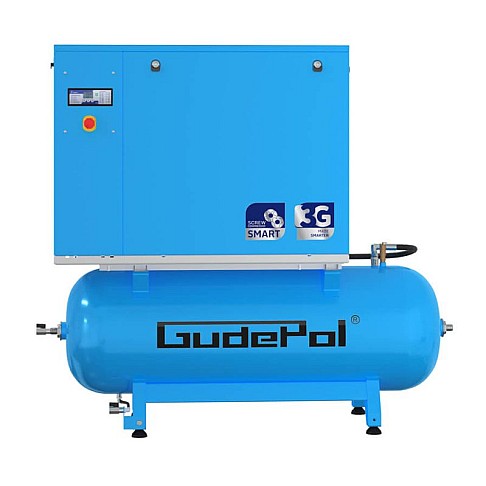 Screw air compressor 270 l, 900 l/min, 10 bar GudePol SMART-3G