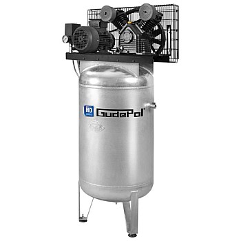Вертикальный воздушный компрессор 270 л, 900 л/мин, 10 бар GudePol