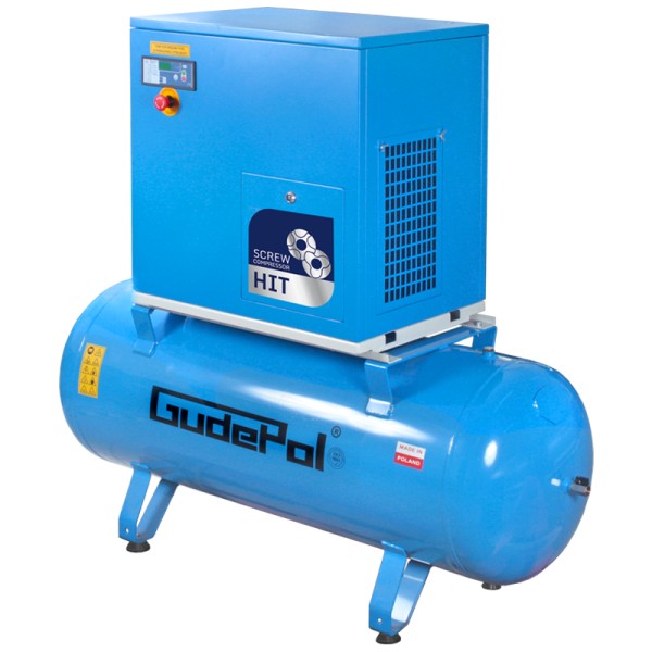 Винтовой компрессор GudePol 270л 10бар 4кВт