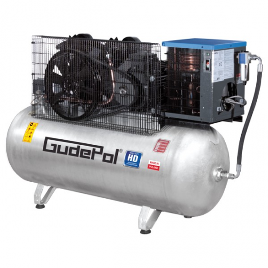 Воздушный компрессор GudePol с влагопоглотителем 270 л 700 л / мин 10 бар