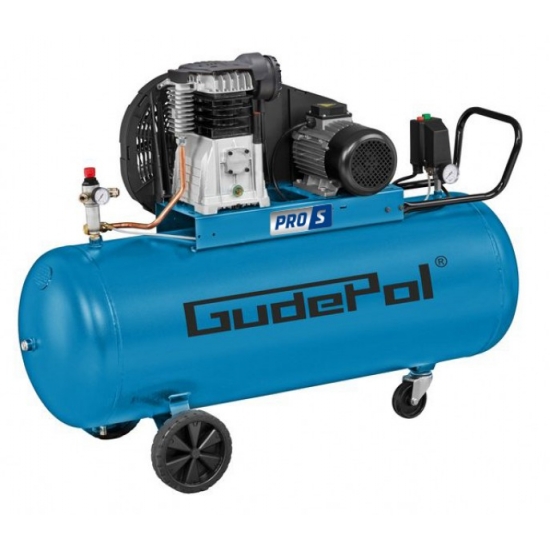 Piston air compressor Gudepol GD Pro 270l, 480 l/min, 10 bar