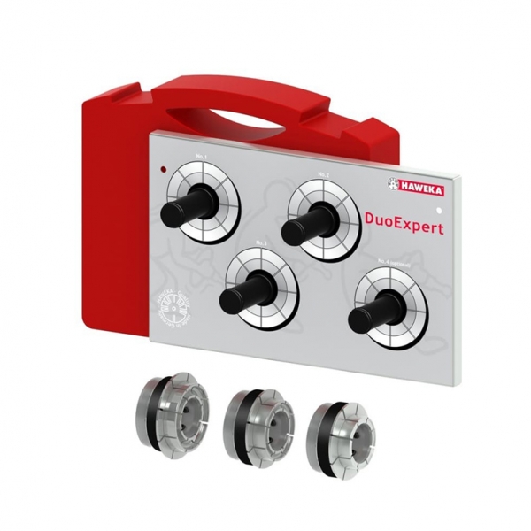 Centravimo įvorių komplektas DuoExpert III (54–78 mm) Haweka