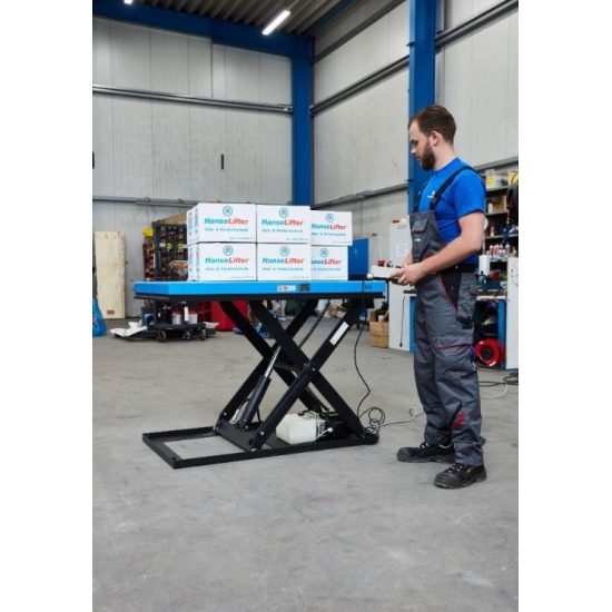 Stacionarus kėlimo stalas 500 kg Hanselifter 380V