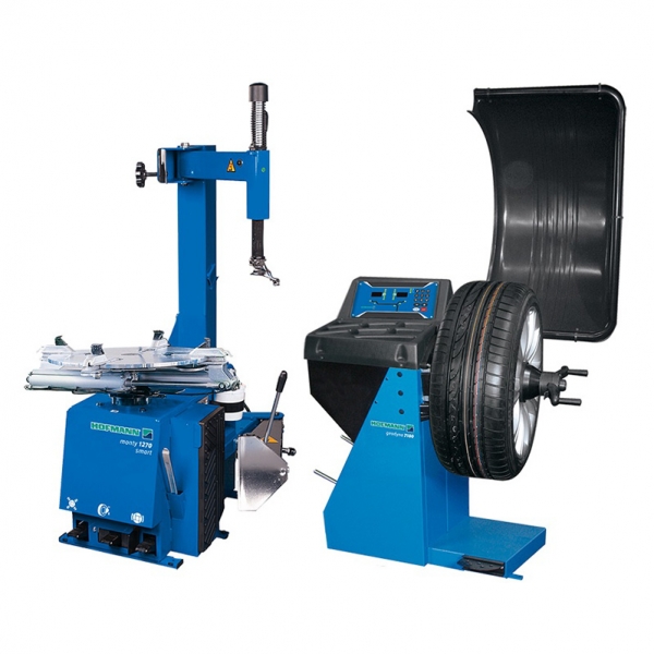 Комплект балансировочного стенда geodyna® 7100 Hofmann + шиномонтажного стенда monty® 1270 smart 