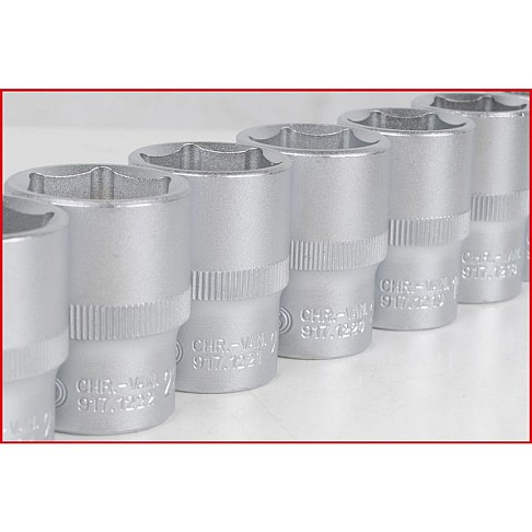 Tool set KS Tools, 179 pcs. 1/4 ”; 3/8 ”; 1/2 ”6 point heads.