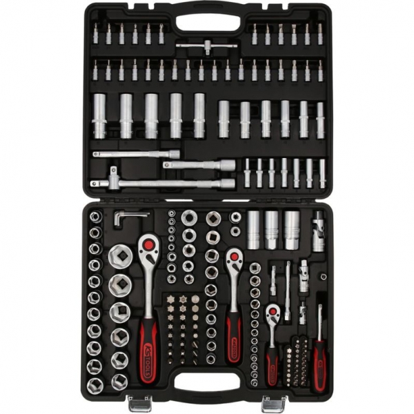 Įrankių rinkinys KS Tools , 179 vnt. 1/4”; 3/8”; 1/2”