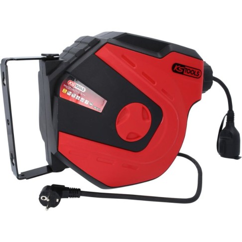 Workshop cable reel 15 m 1.5 mm² KS Tools