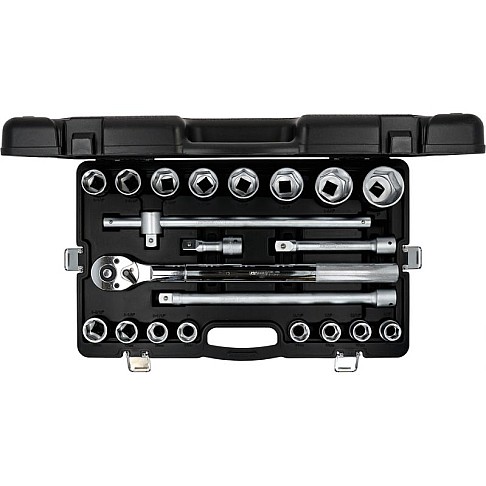 3/4" socket wrench Set, 21-piece, 6-point KS Tools