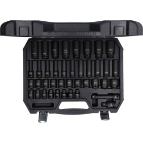 1/2" heavy-duty hex impact socket set, 40-piece KS Tools