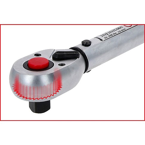 Динамометрический ключ с трещоткой 1/2" INFINITOOL, 60–320 Нм KS Tools