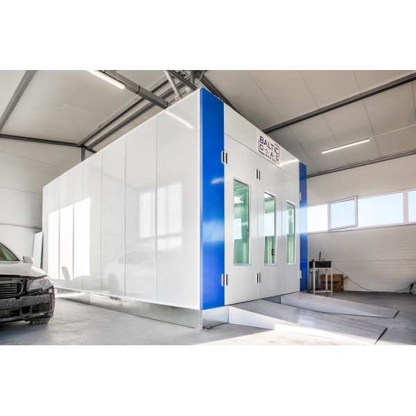Painting chamber with gas heating BD-6400-G