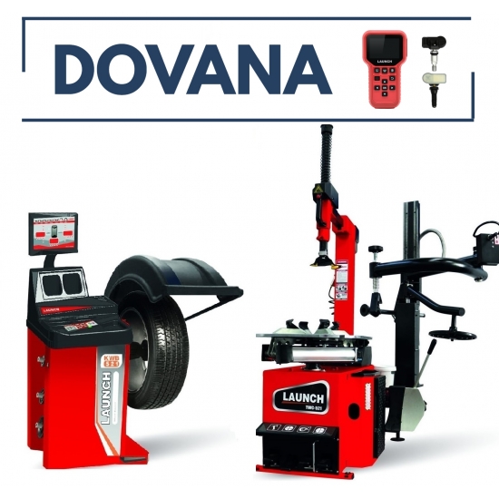 Wheel balancer and tyre changer set Launch