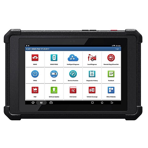 Universali diagnostikos bei raktų programavimo įranga Launch X-431 IMMO PAD