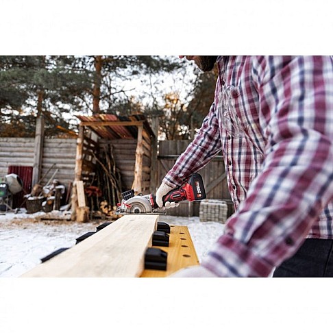 Cordless circular saw with laser 115 mm, 20V Li-ion