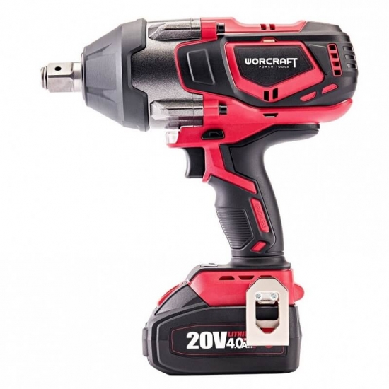 Cordless impact wrench 3/4'' 1800 Nm, WORCRAFT (XCUBE007 Case)