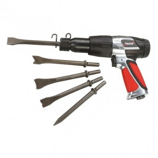 Pneumatic hammer and chisel set, 8 pcs.